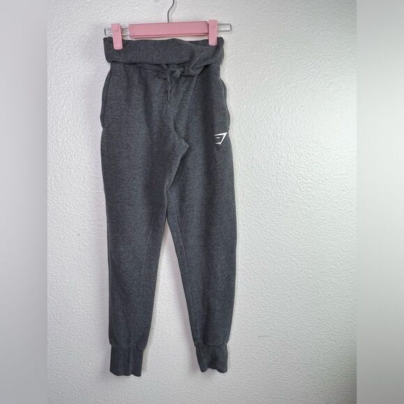 Gymshark XS grey high waist sweatpants - Picture 1 of 6